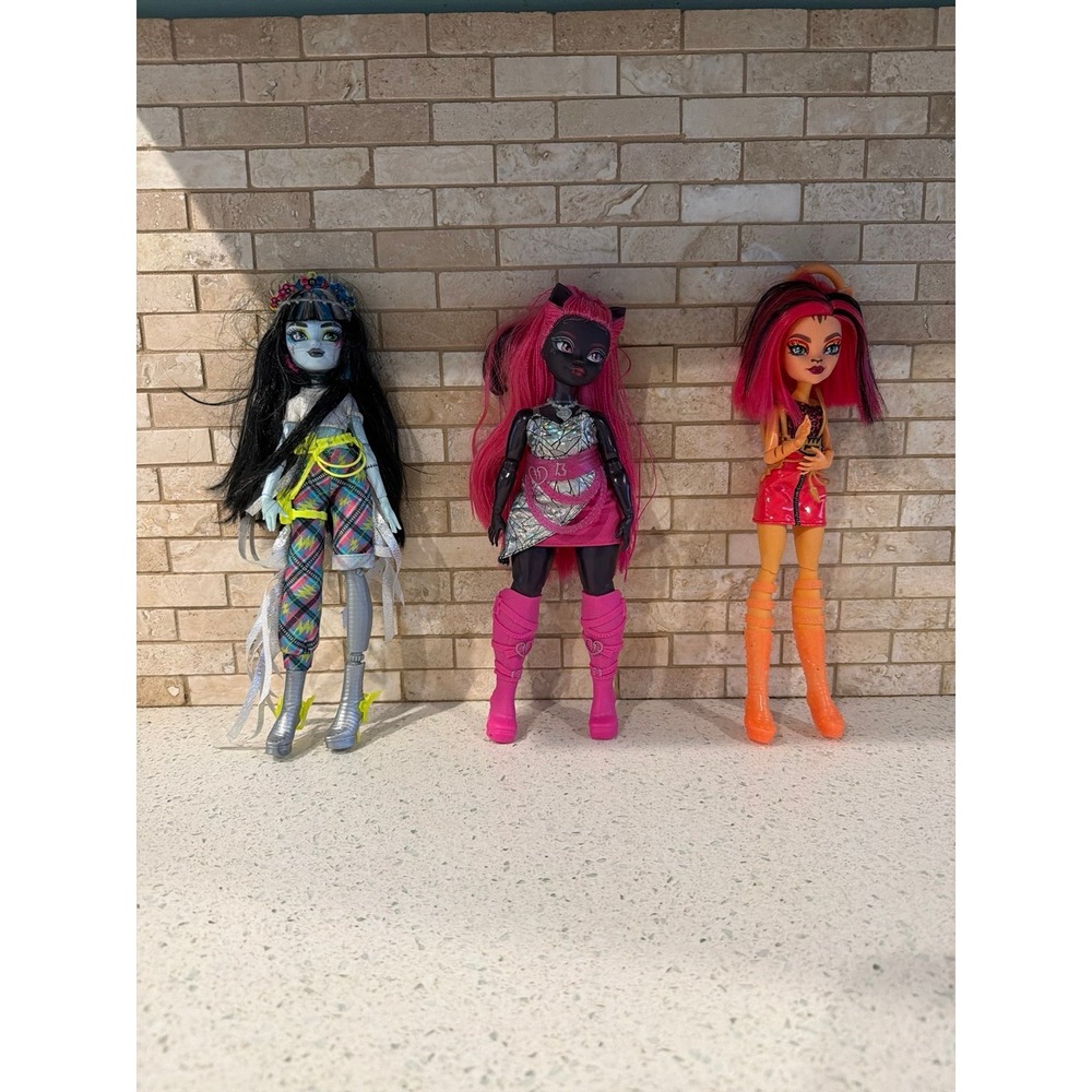 Monster High Dolls Bundle Mattel Mixed Characters Lot